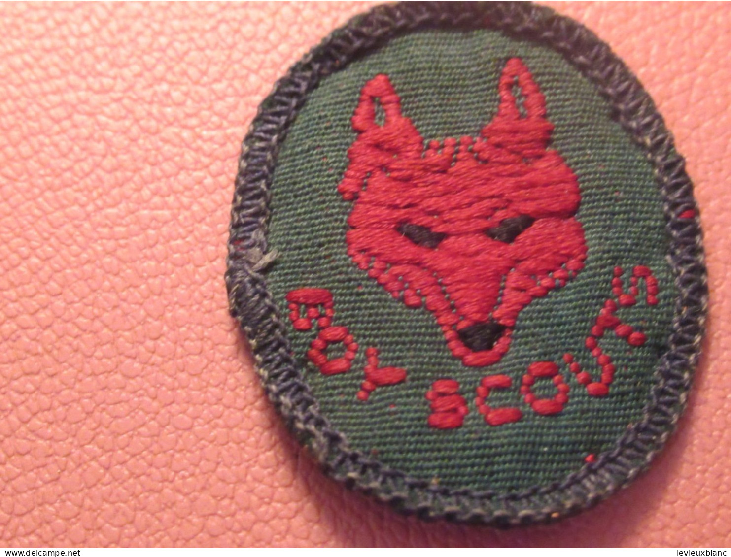 Scoutisme Canada/ Ecusson Tissu/Boy Scouts/ Tête De Loup /année 1940-1960                  ET576 - Padvinderij