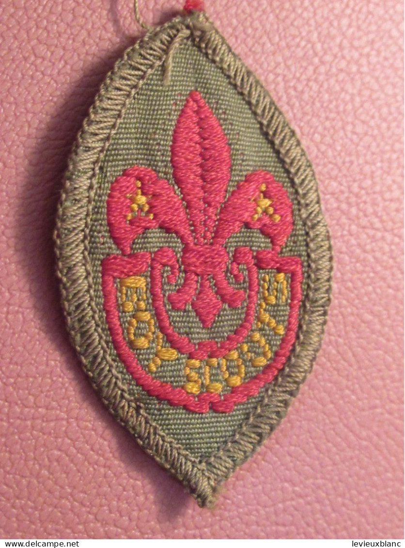 Scoutisme Canada/ Ecusson Tissu/Boy Scouts/  Fleur De Lys /année 1940-1960                  ET578 - Pfadfinder-Bewegung