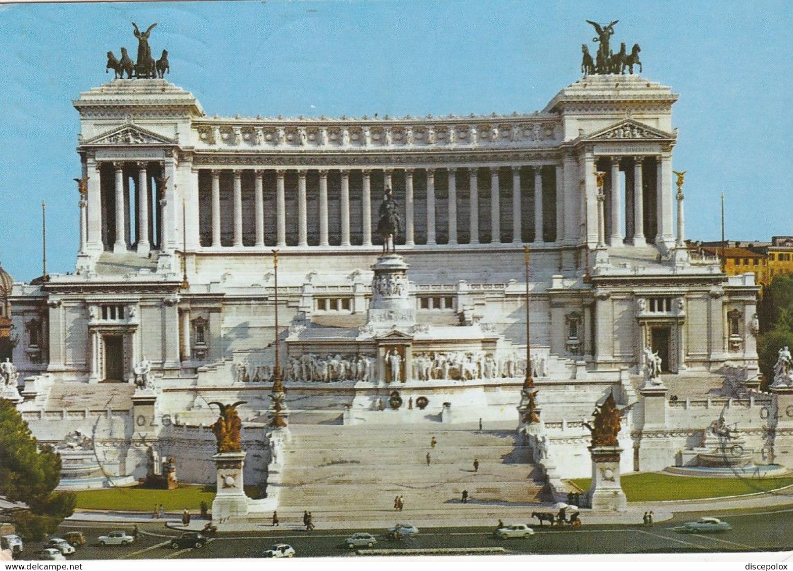 U4713 Roma - Altare Della Patria O Monumento A Vittorio Emanuele II / Viaggiata 1970 - Altare Della Patria