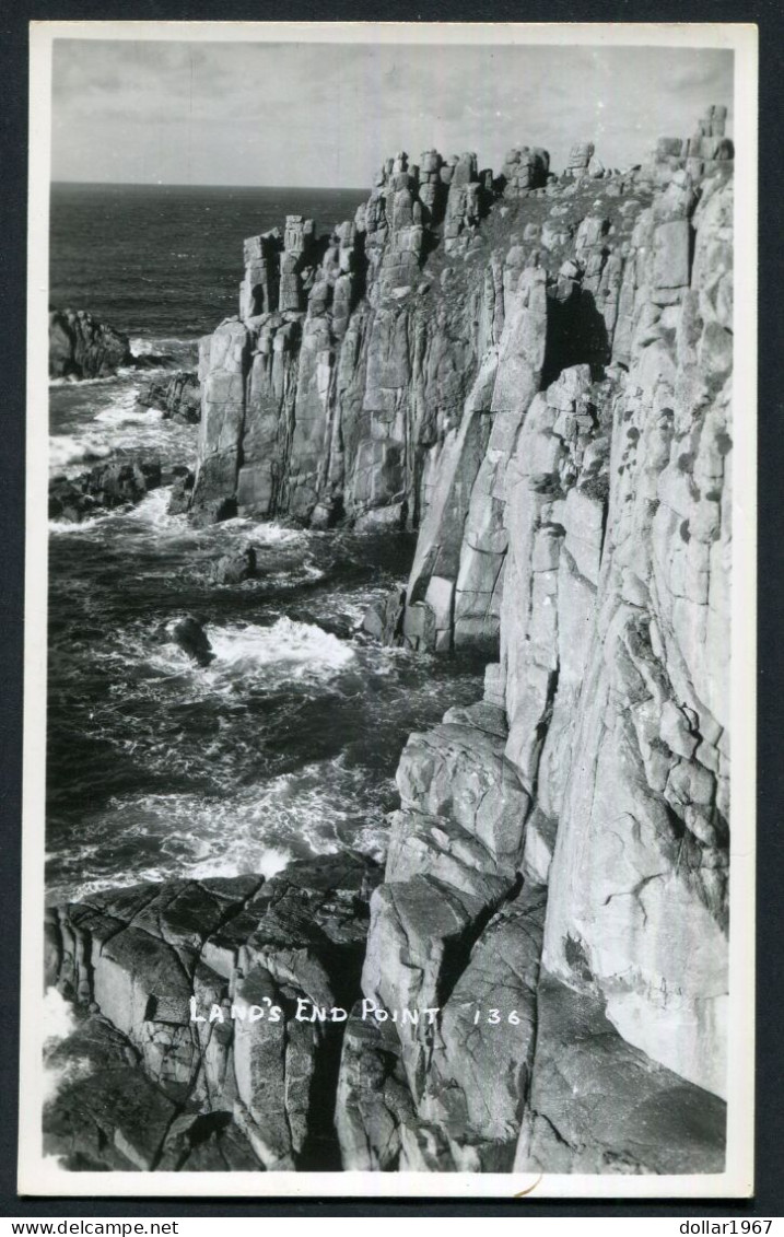 Irish Lady Rock And Land's End Point, Cornwall -  Not  Used  - 2 Scans For Originalscan !! - Land's End