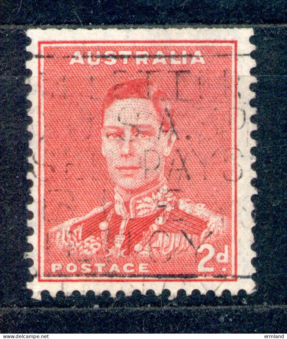 Australia Australien 1937 - Michel Nr. 142 C O Aus Markenheftchen ? - Usati