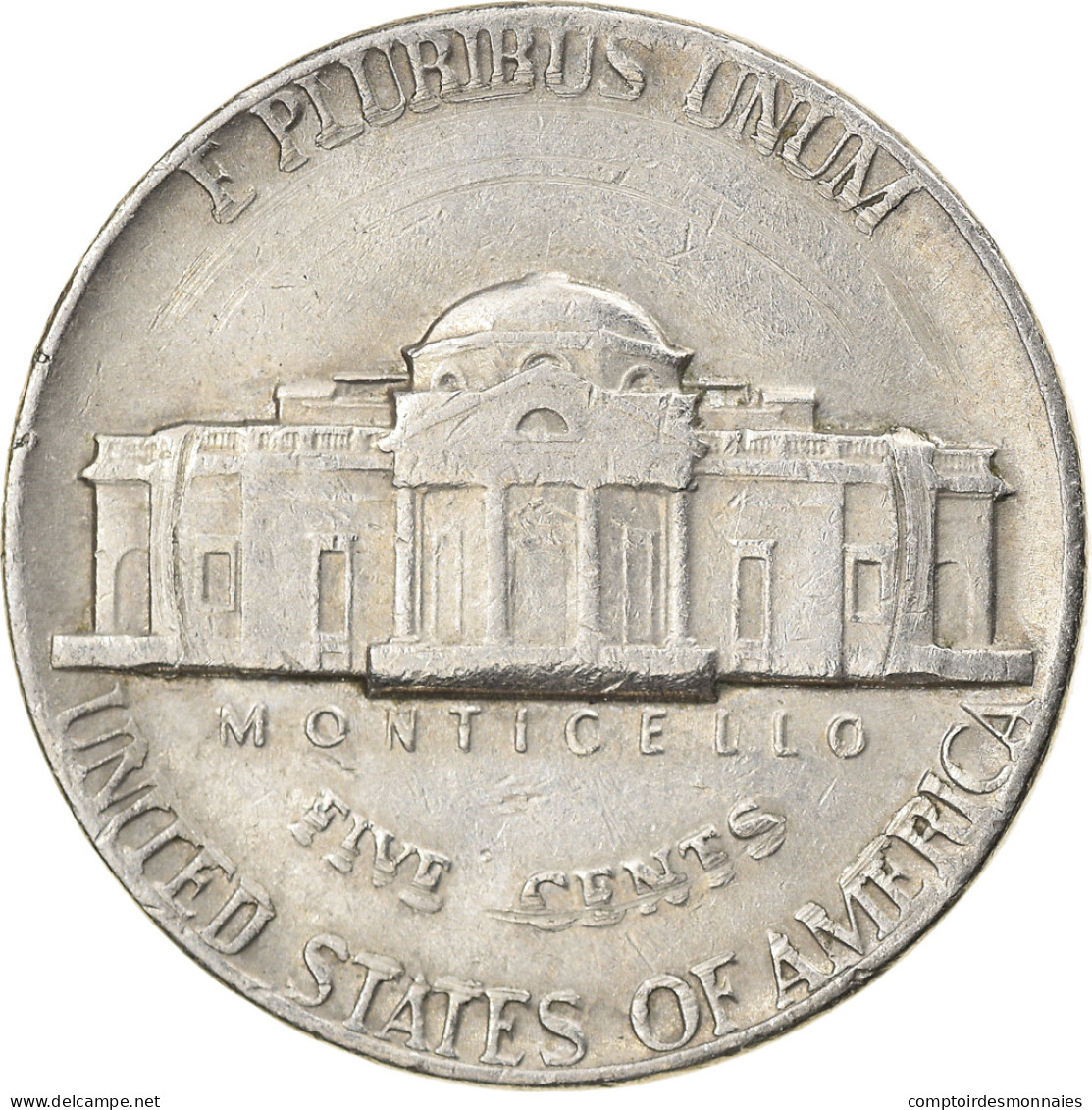 Monnaie, États-Unis, Jefferson Nickel, 5 Cents, 1975, U.S. Mint, Denver, TB+ - 1938-…: Jefferson