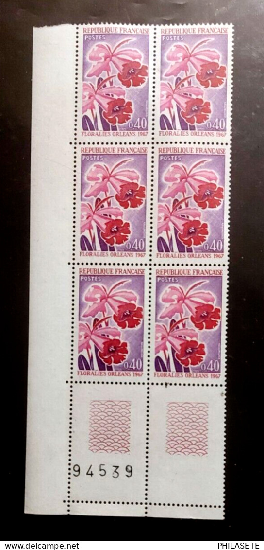 France 1 Bloc De 6 Timbres  Neuf**  YV N° 1528 Floralies Orléans - Feuilles Complètes