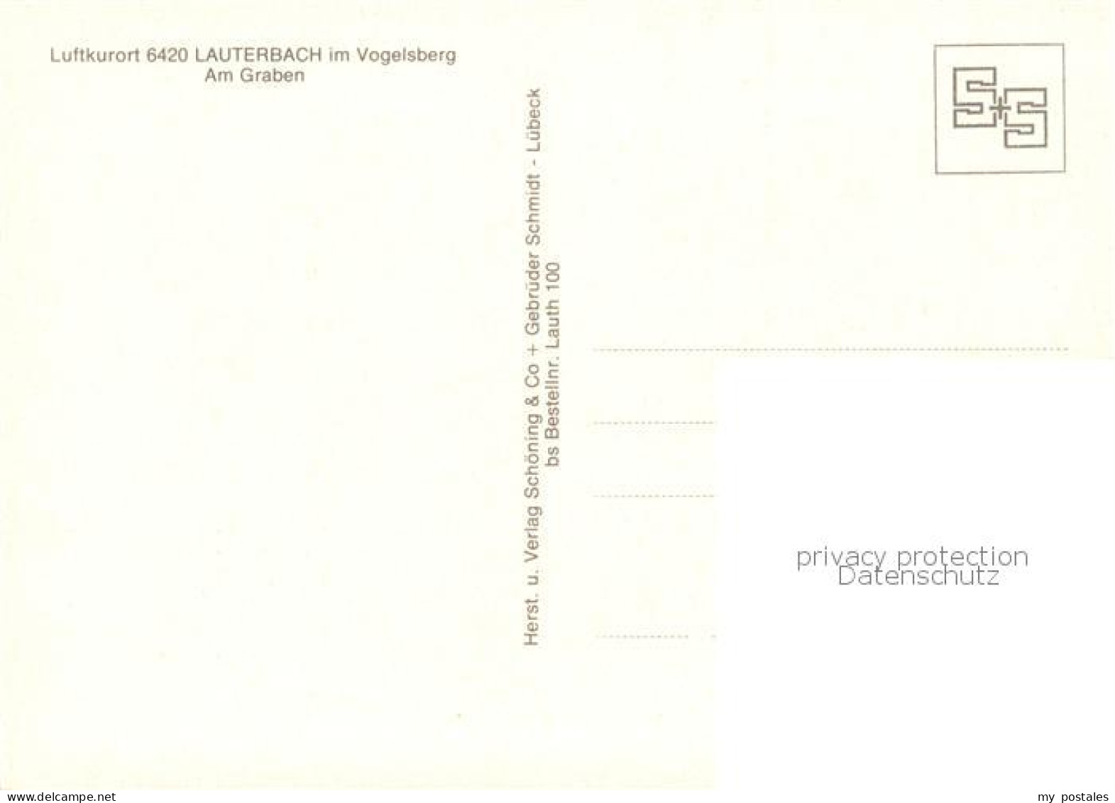 73865929 Lauterbach Hessen Am Graben Altstadt Fachwerkhaeuser Lauterbach Hessen - Lauterbach