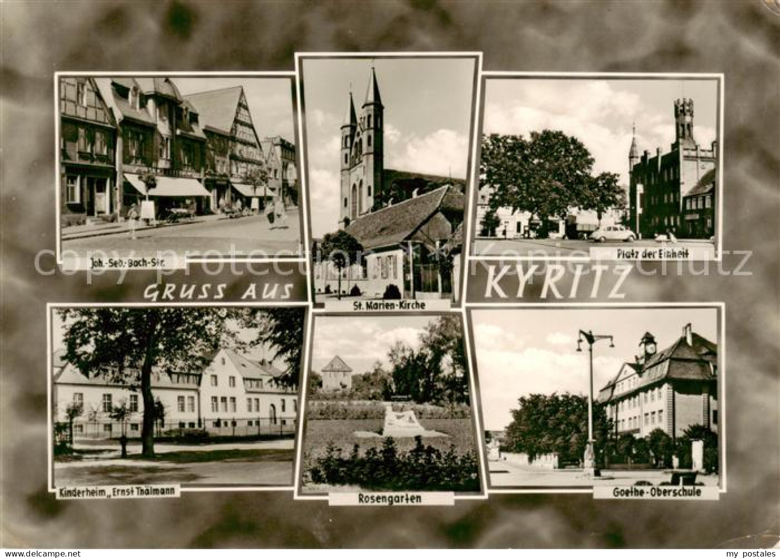 73865899 Kyritz Brandenburg Johann-Sebastian-Bach-Strasse St. Marien-Kirche Plat - Kyritz