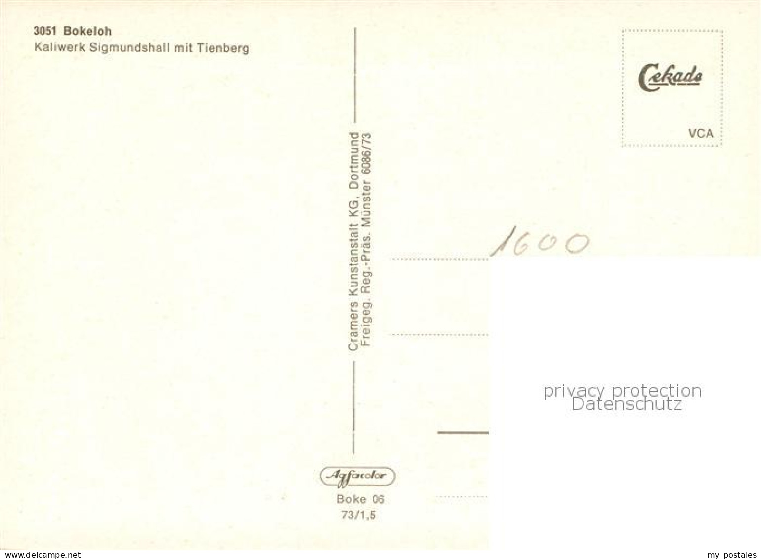 73831996 Bokeloh Meppen Fliegeraufnahme Kaliwerk Sigmundshall Mit Tienberg Bokel - Meppen