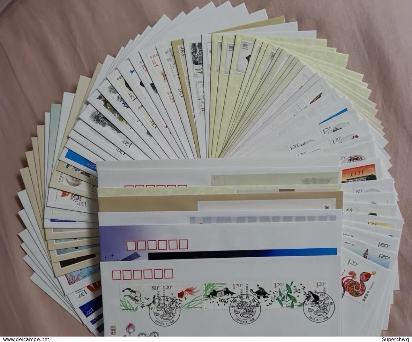 China 2013，China National Philatelic Corporation First Day Cover，all FDC issue In 2013,67 FDCs - 2010-2019