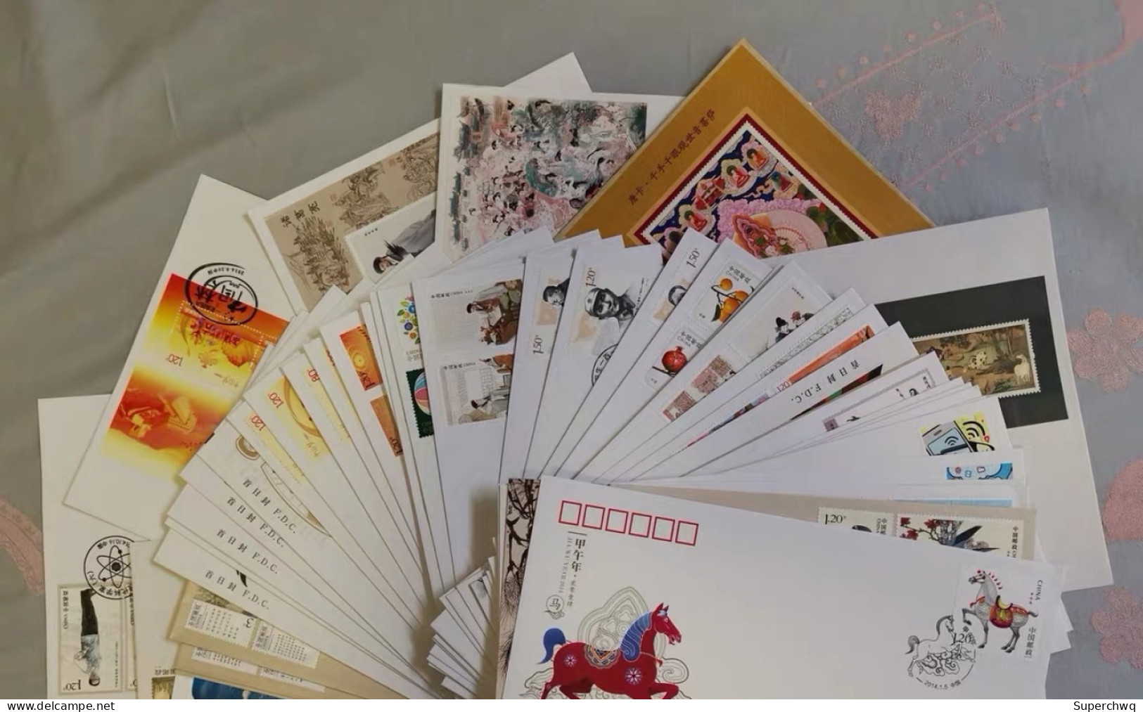 China 2014，China National Philatelic Corporation First Day Cover，all FDC issue In 2014,51 FDCs - 2010-2019