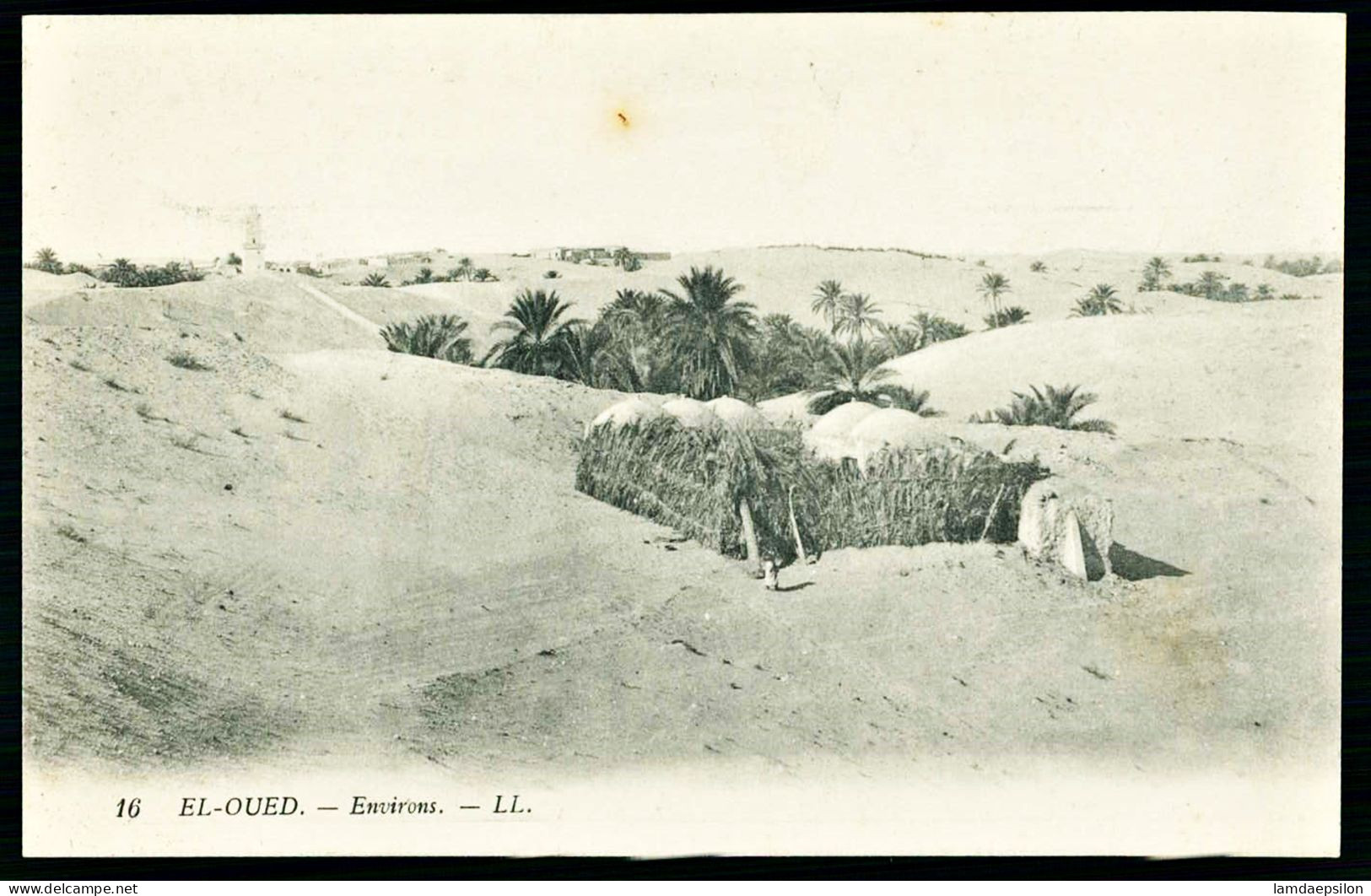 A65  ALGERIE CPA  EL OUED - ENVIRONS - Collections & Lots