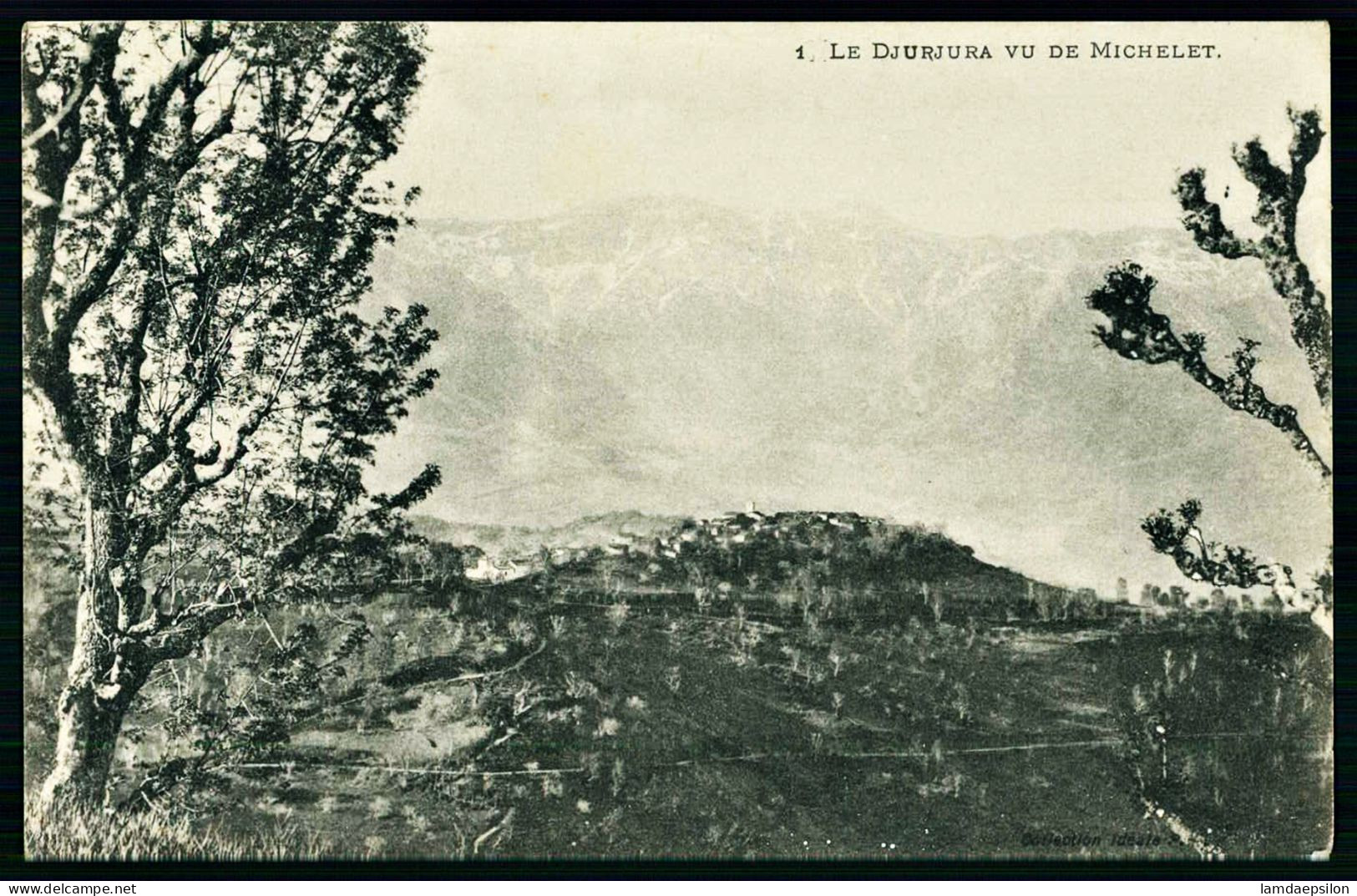 A65  ALGERIE CPA  LE DJUDJURA VU DE MICHELET - Collections & Lots