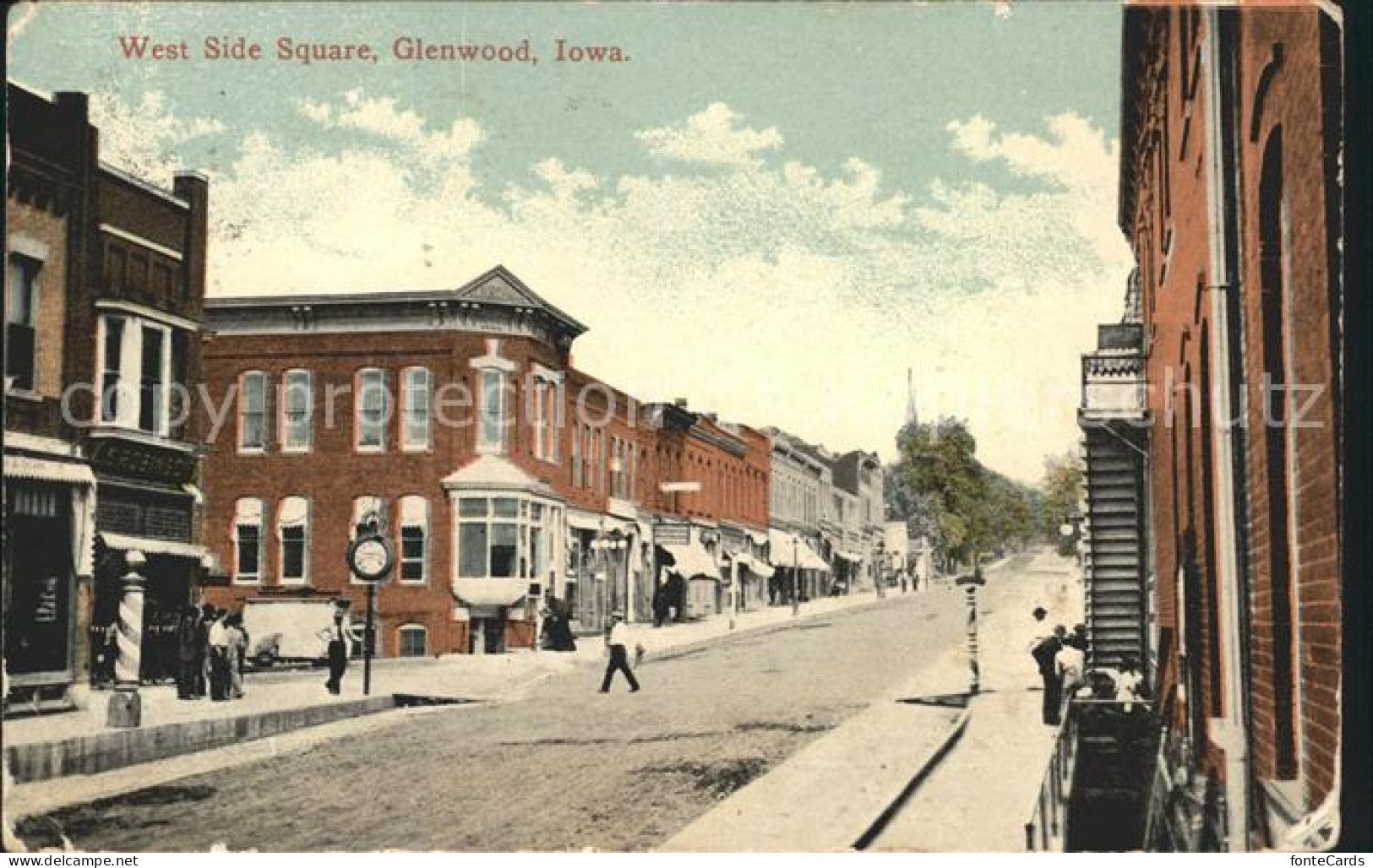 31735440 Glenwood_Iowa West Side Square - Andere & Zonder Classificatie