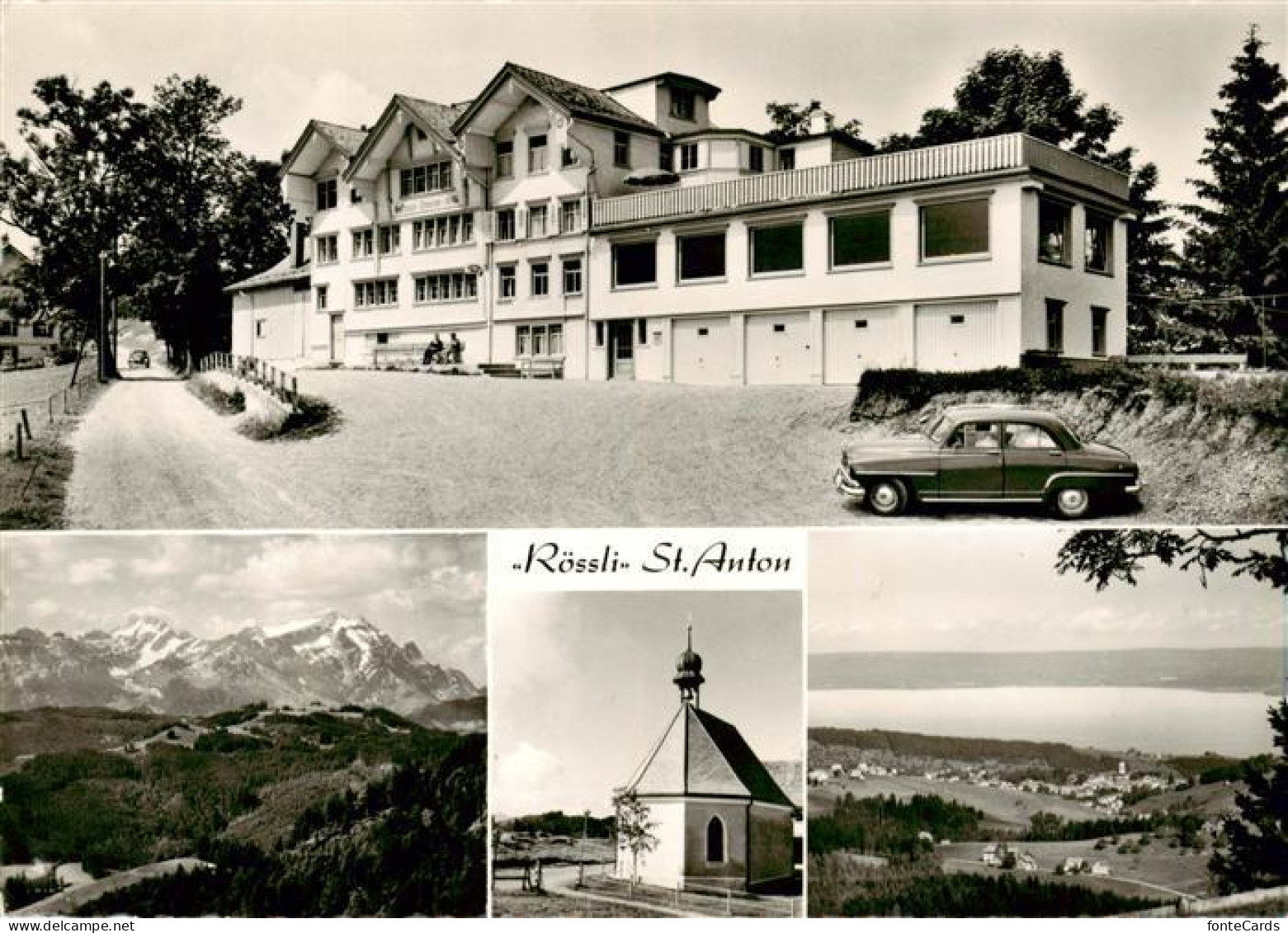 13894503 St Anton 1121m Gais AI Gasthaus Pension Roessli Panorama Kapelle Seepar - Autres & Non Classés