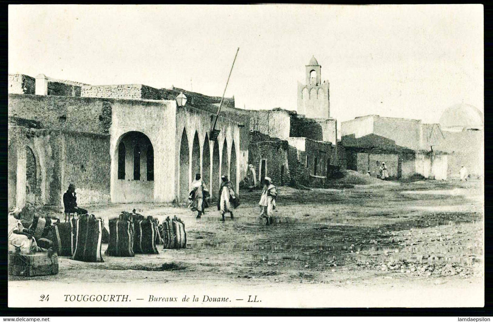 A65  ALGERIE CPA  TOUGGOURTH - BUREAUX DE LA DOUANE - Collezioni E Lotti