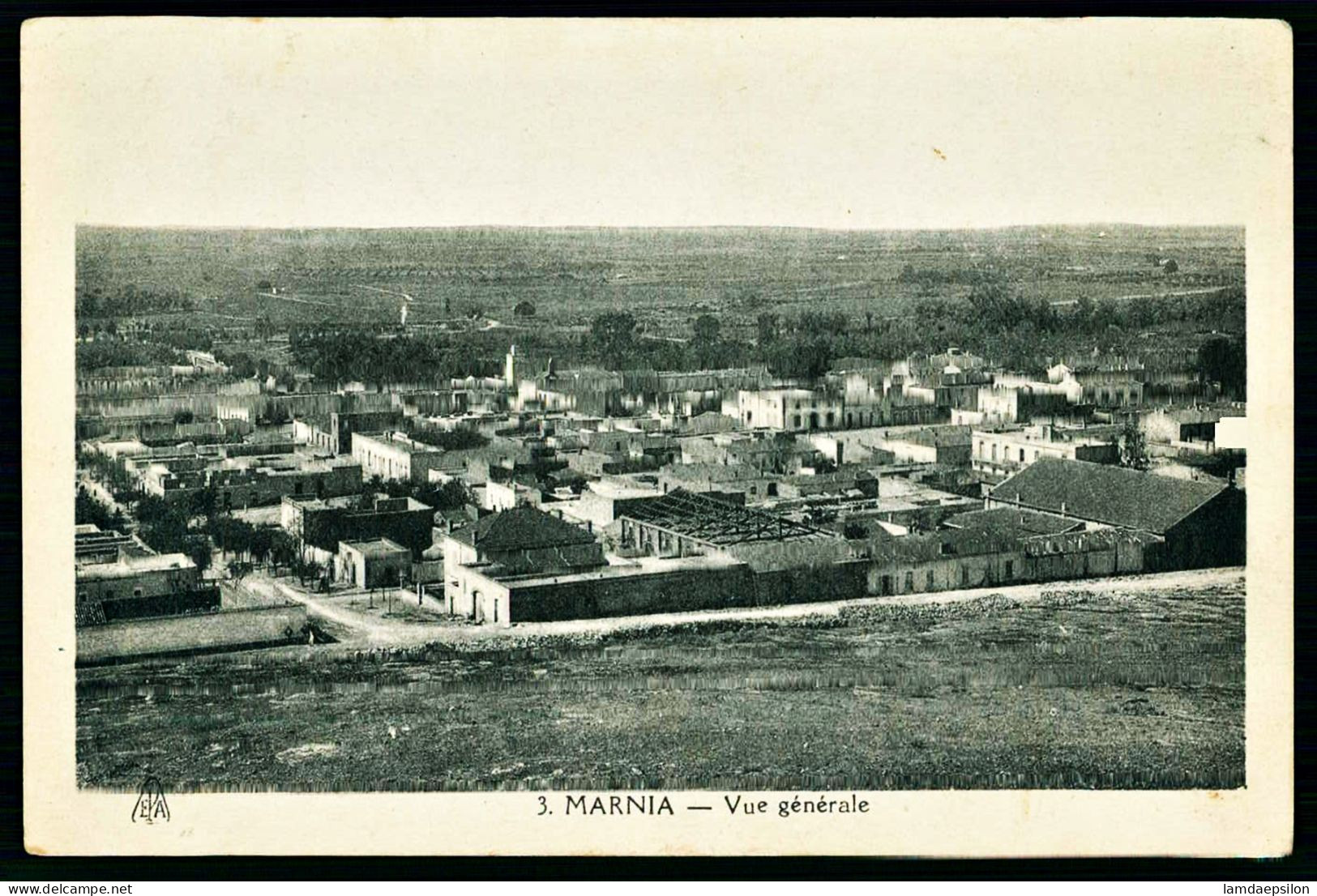 A65  ALGERIE CPA  MARNIA -VUE GENERALE - Collections & Lots