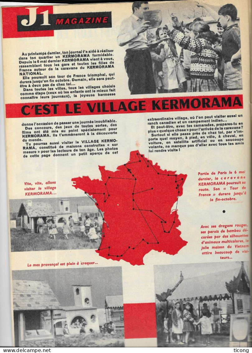 FRIPOUNET ET MARISETTE BD 1962 - COUVERTURE SIGNEE MIXI BEREL, LE VILLAGE KERMORAMA, L AEROPORT DE SCHIPOL, ISTAMBOUL - Fripounet