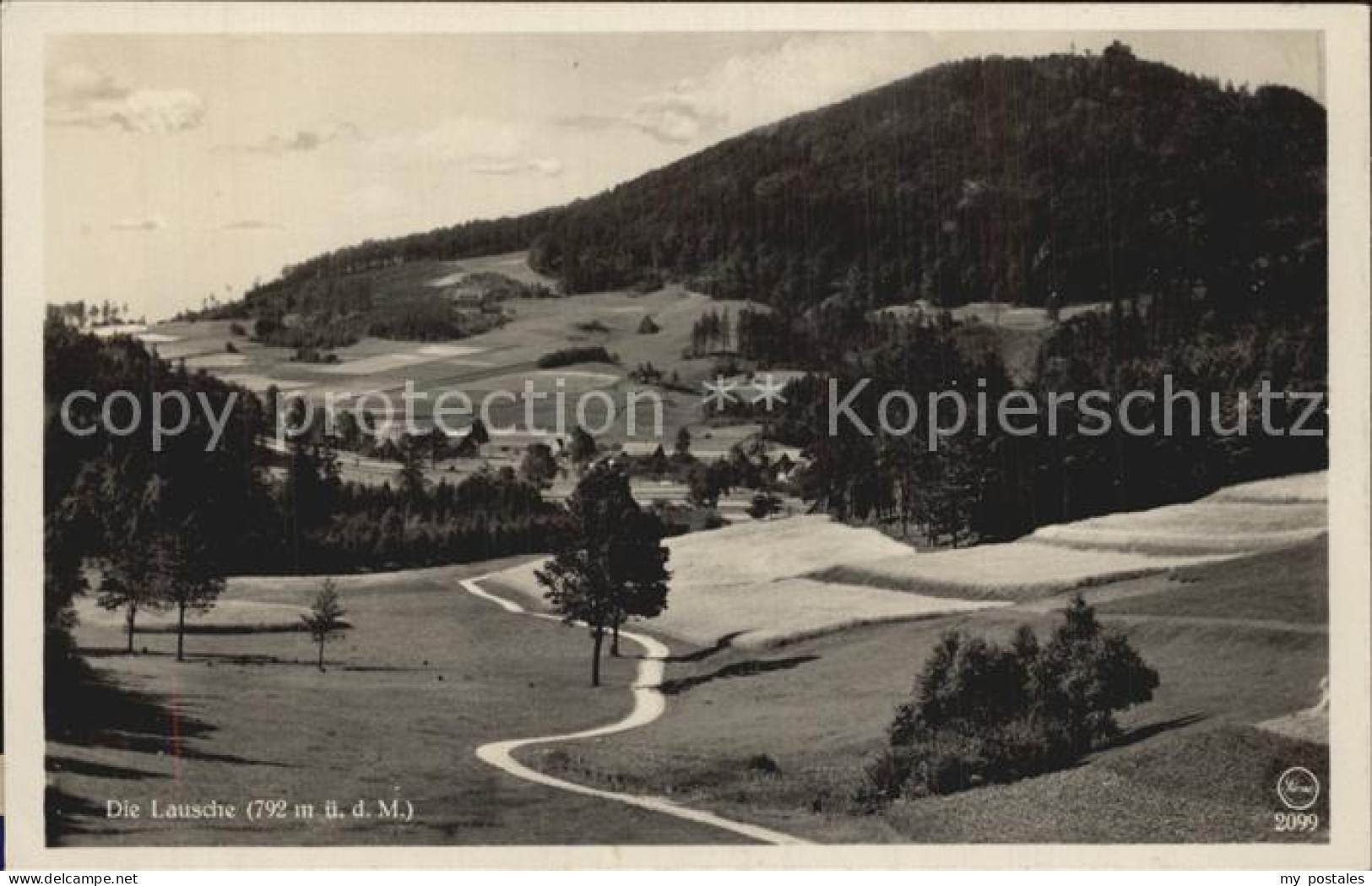 42386785 Waltersdorf Zittau Panorama Mit Berg Lausche Zittauer Gebirge Waltersdo - Grossschoenau (Sachsen)