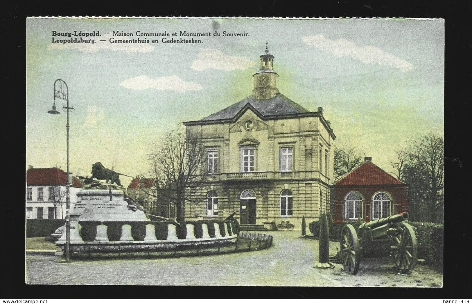 Leopoldsburg Gemeentehuis En Gedenkteken Htje - Leopoldsburg