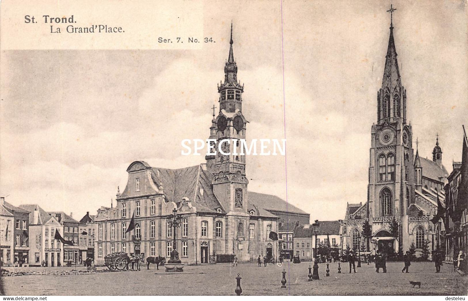 La Grand'Place - St-Trond - Sint-Truiden - Sint-Truiden