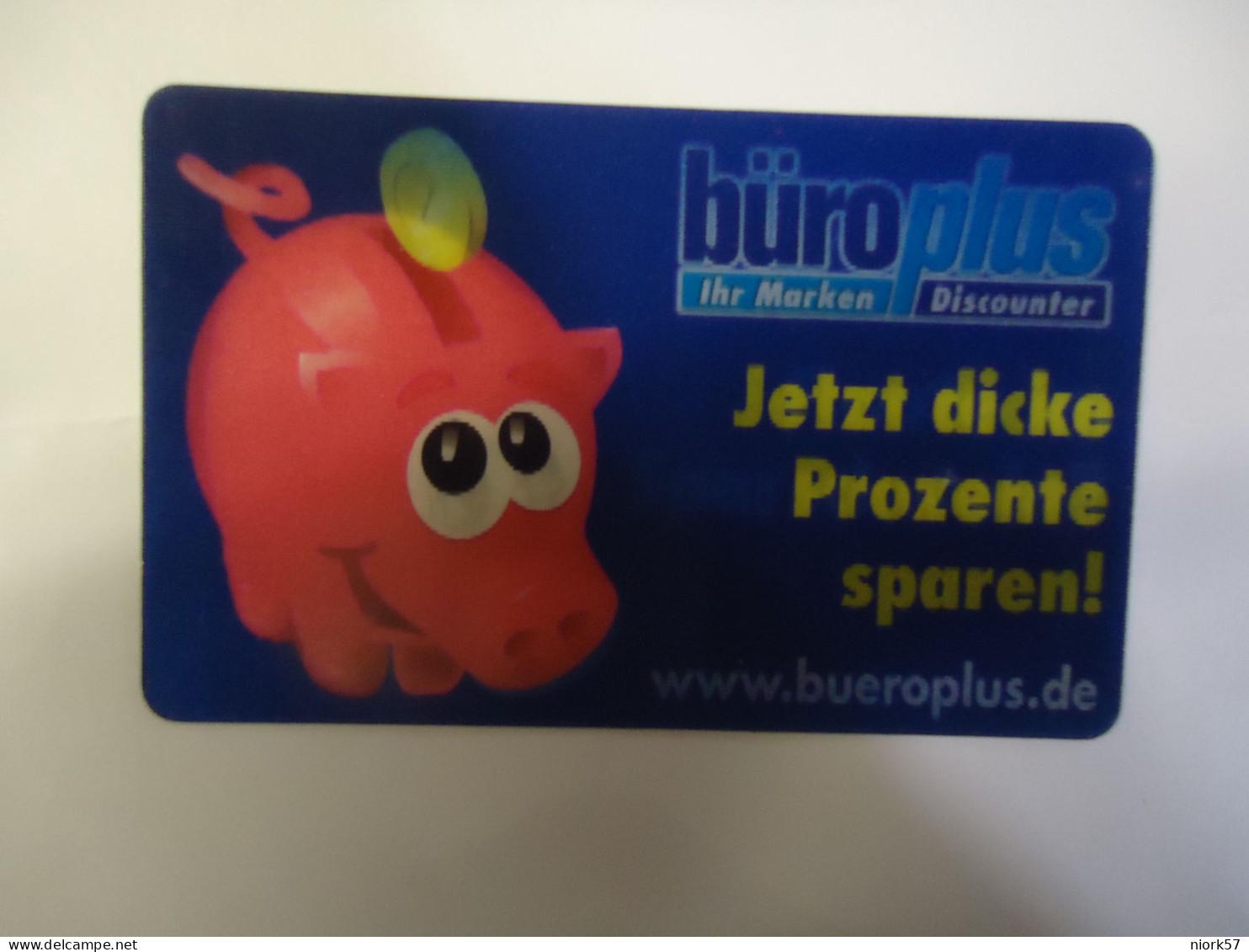 GERMANY MINT 3D  PREPAID CARDS COMICS PORK - Comics