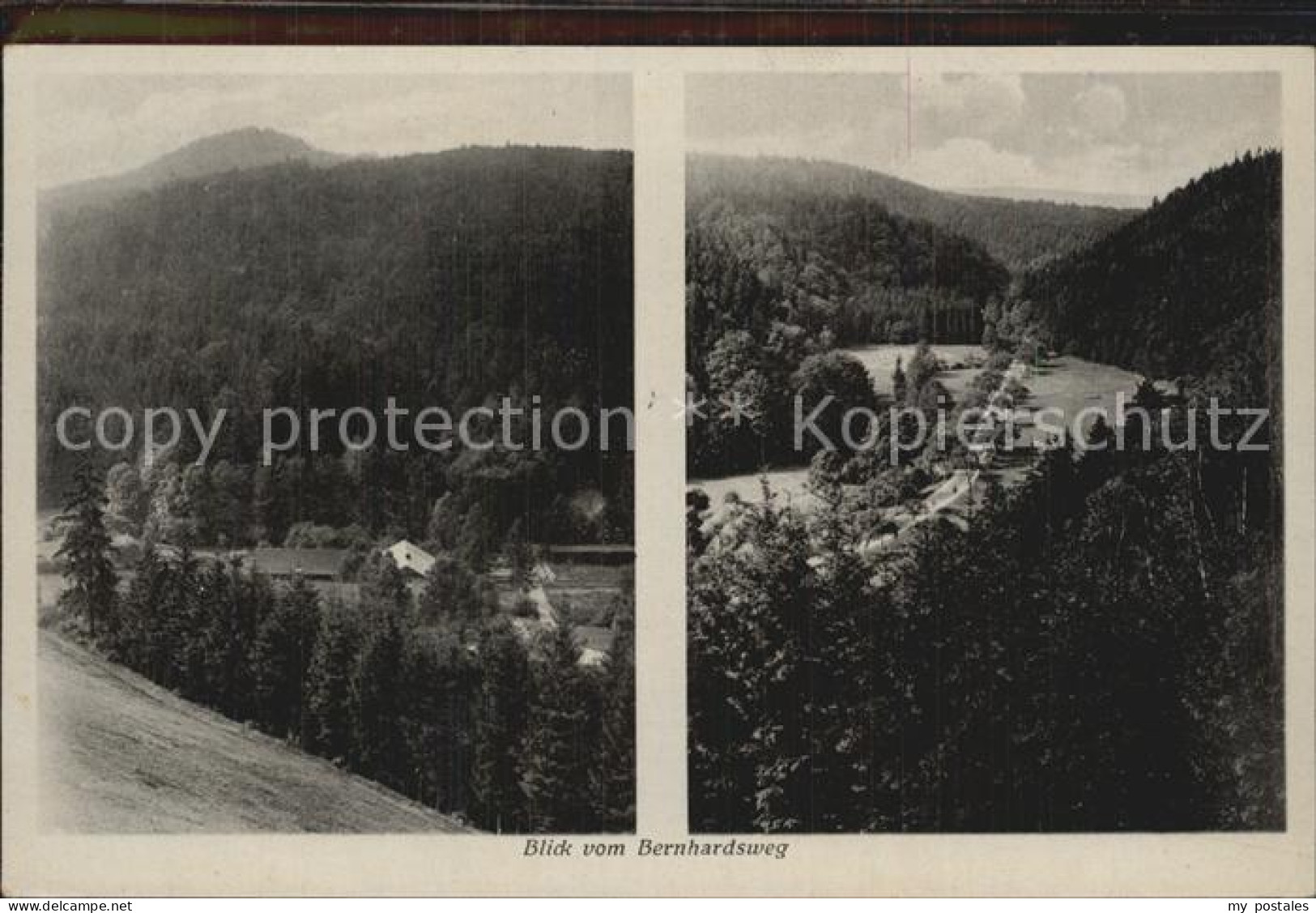 42380626 Kreischa Panorama Blick Vom Bernhardsweg Kreischa - Kreischa