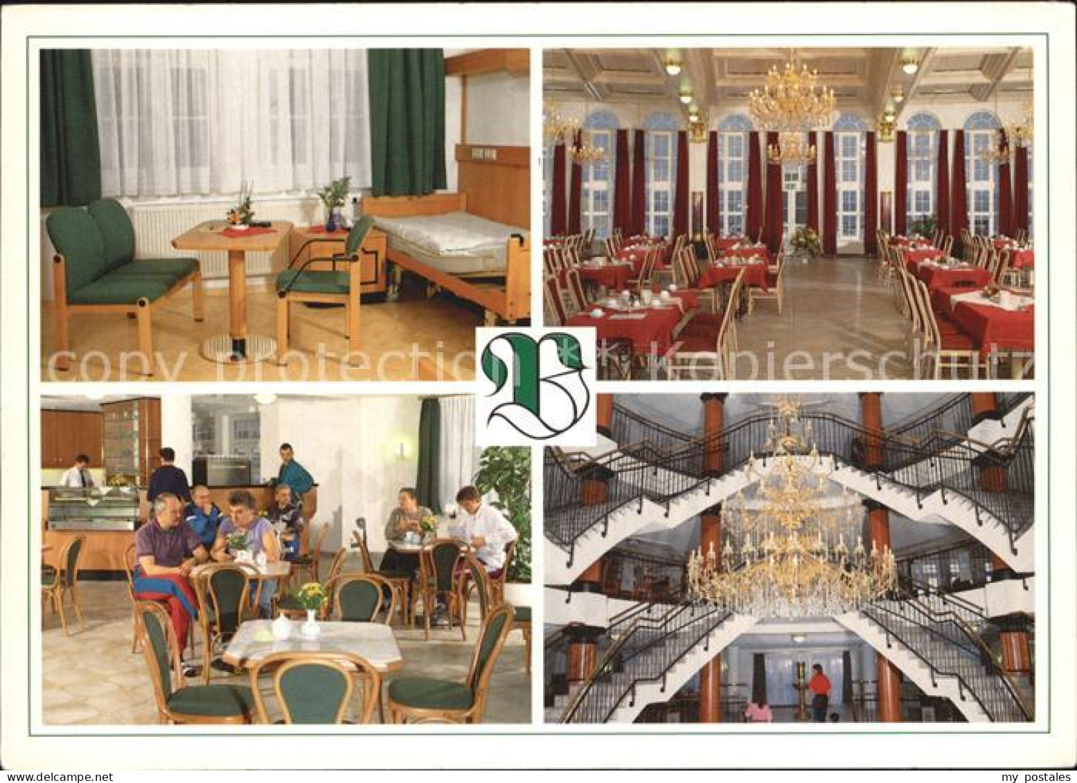 42380529 Kreischa Klinik Bavaria Zimmer Speisesaal Treppenhaus Cafeteria Kreisch - Kreischa