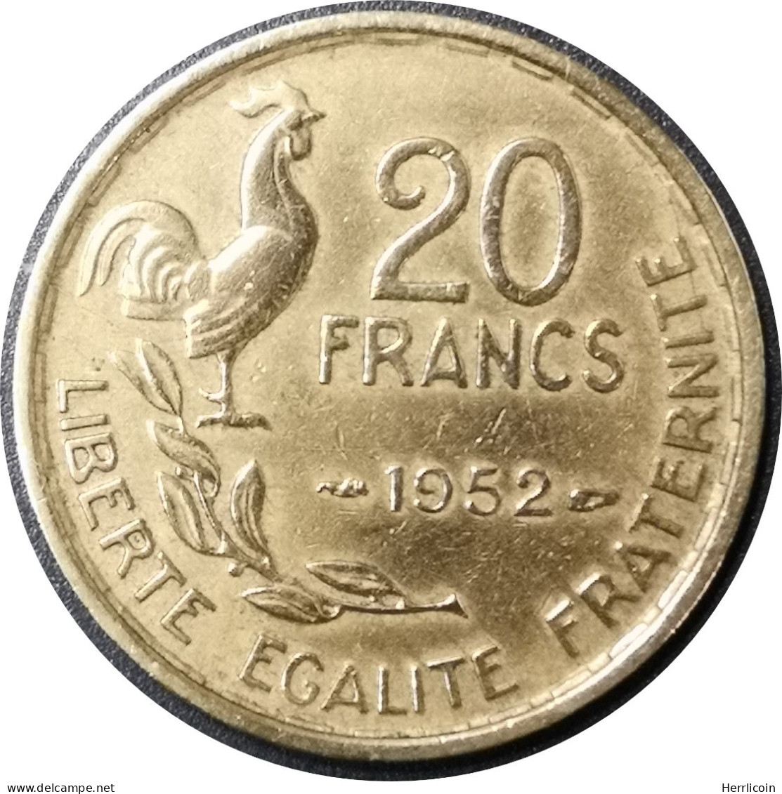 Monnaie France - 1952 - 20 Francs G.Guiraud - 20 Francs