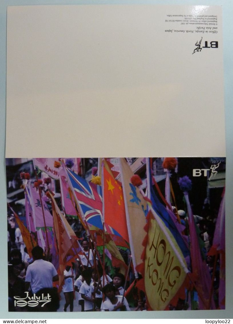UK - BT - Chip - Hong Kong - July 1997 - £2 - Mint In Folder - Autres & Non Classés
