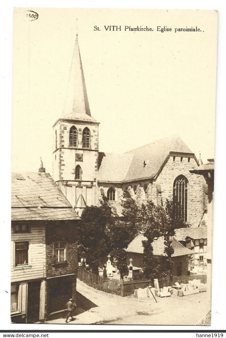 Sankt Vith Pfarrkirche Eglise Paroissiale Liège Htje - Sankt Vith