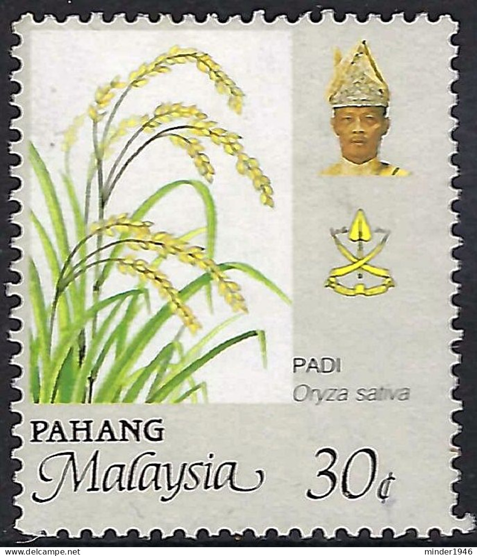 MALAYSIA PAHANG 1986 30c Multicoloured, Farming-Padi SG131 FU - Malaysia (1964-...)