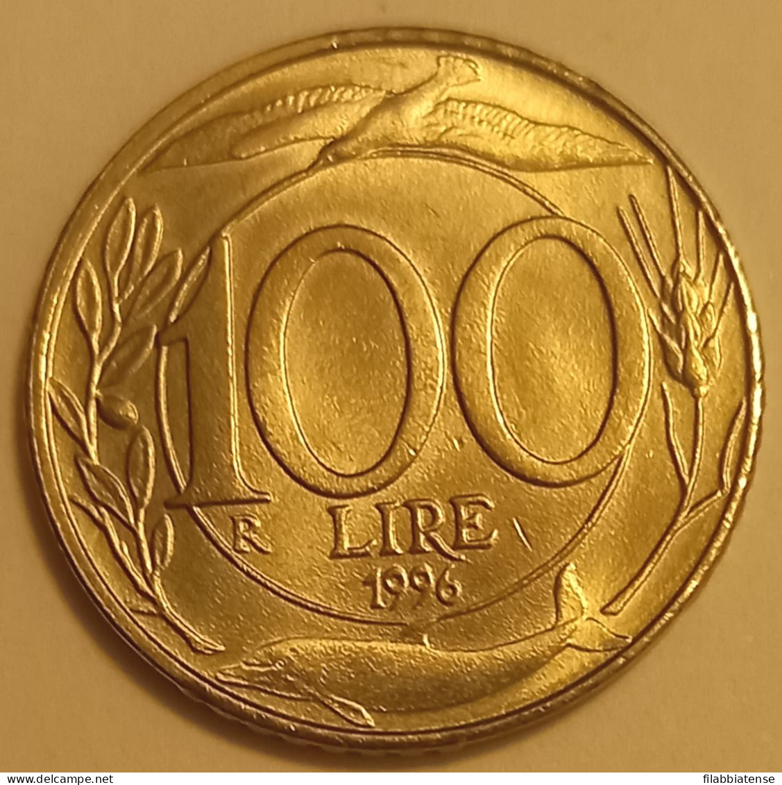 1996 - Italia 100 Lire    ------ - 100 Lire