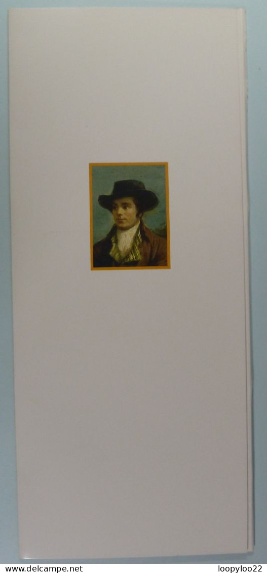 UK - BT - Chip - Poet - Robert Burns - Set Of 4  - Mint In Folder - Altri & Non Classificati