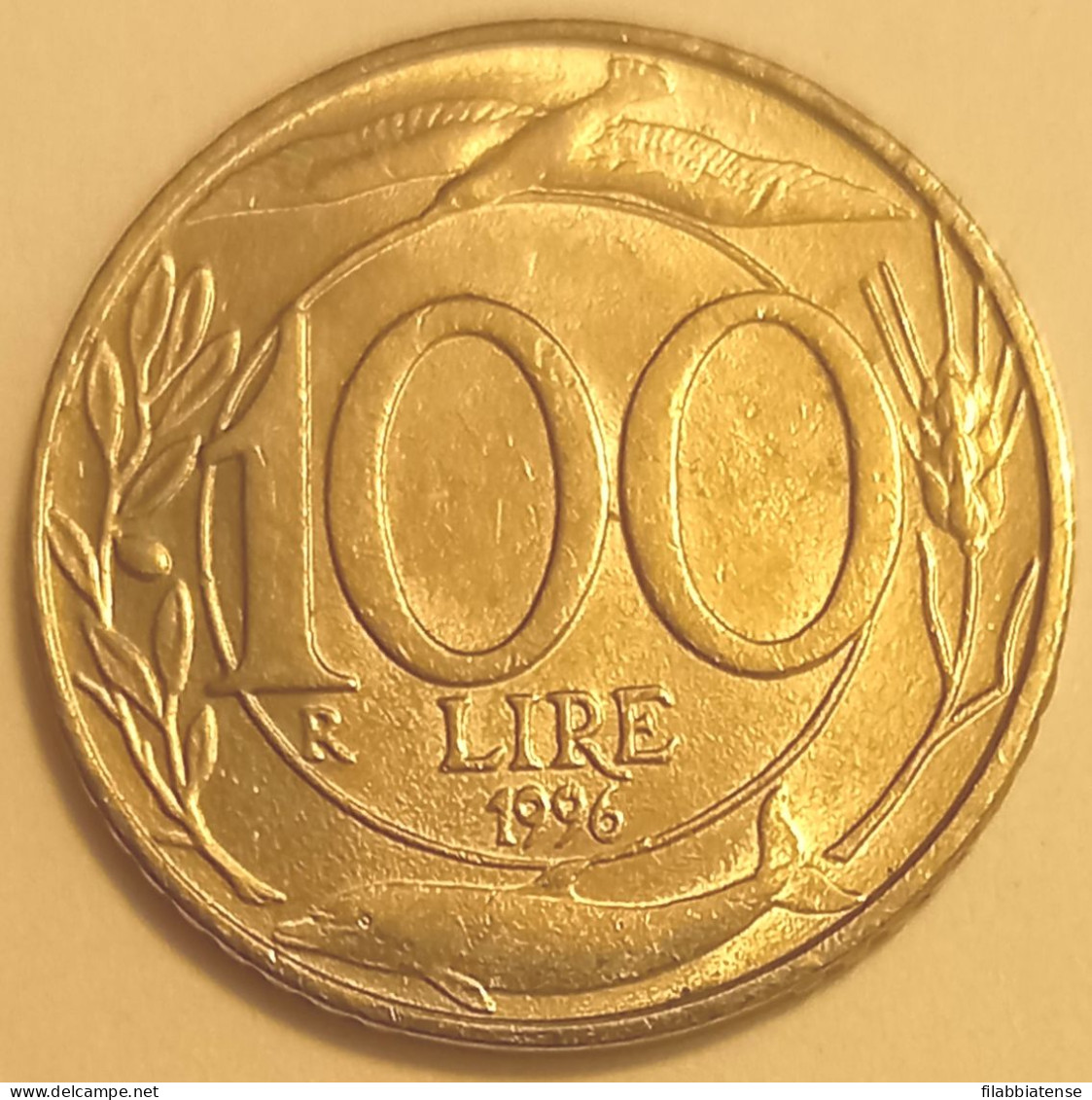 1996 - Italia 100 Lire    ------ - 100 Lire