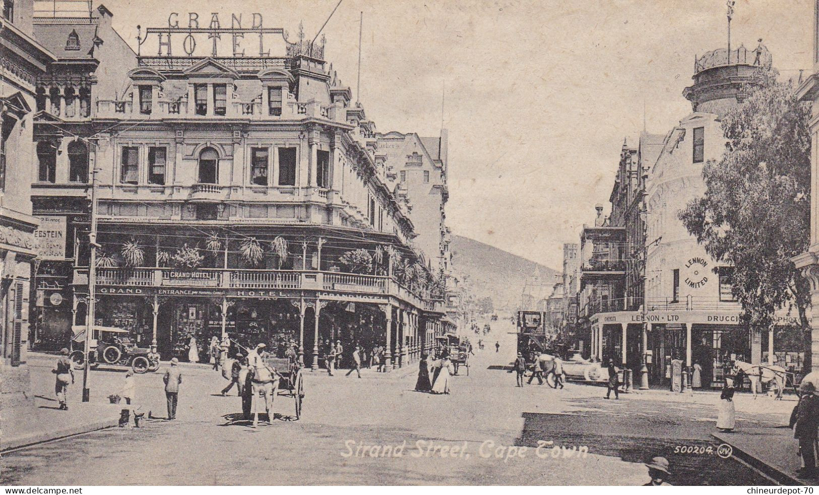 Strand Street Cape Town 500204 GRAND HOTEL  LENNON PHOTOGRAPH Afrique Du Sud - Afrique Du Sud