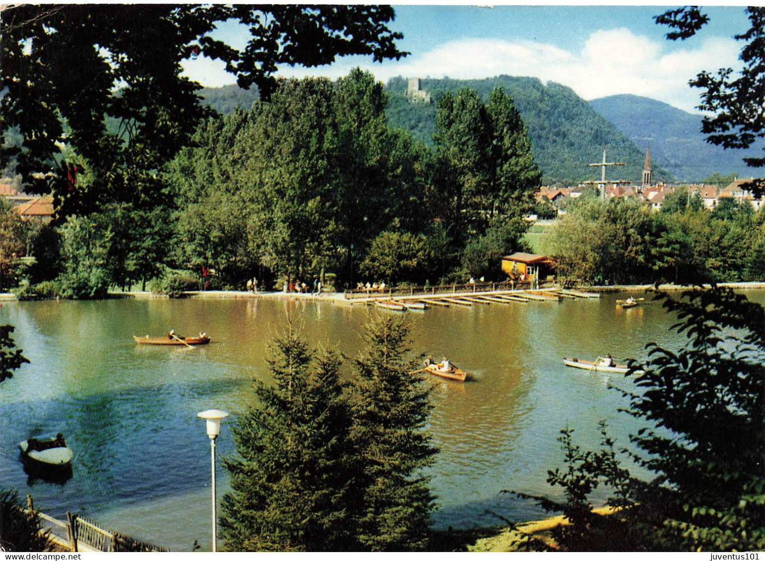 CPSM Waldkirch Im Schwarzwald-Stadtrainsee-Timbre-RARE        L2465 - Waldkirch