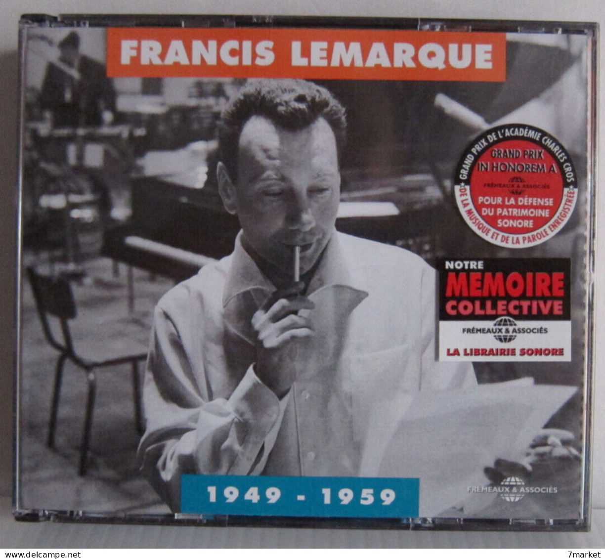 CD/ Francis Lemarque 1949 - 1959. Anthologie. 2 CD /  Frémaux & Associés - 2011 - Autres - Musique Française