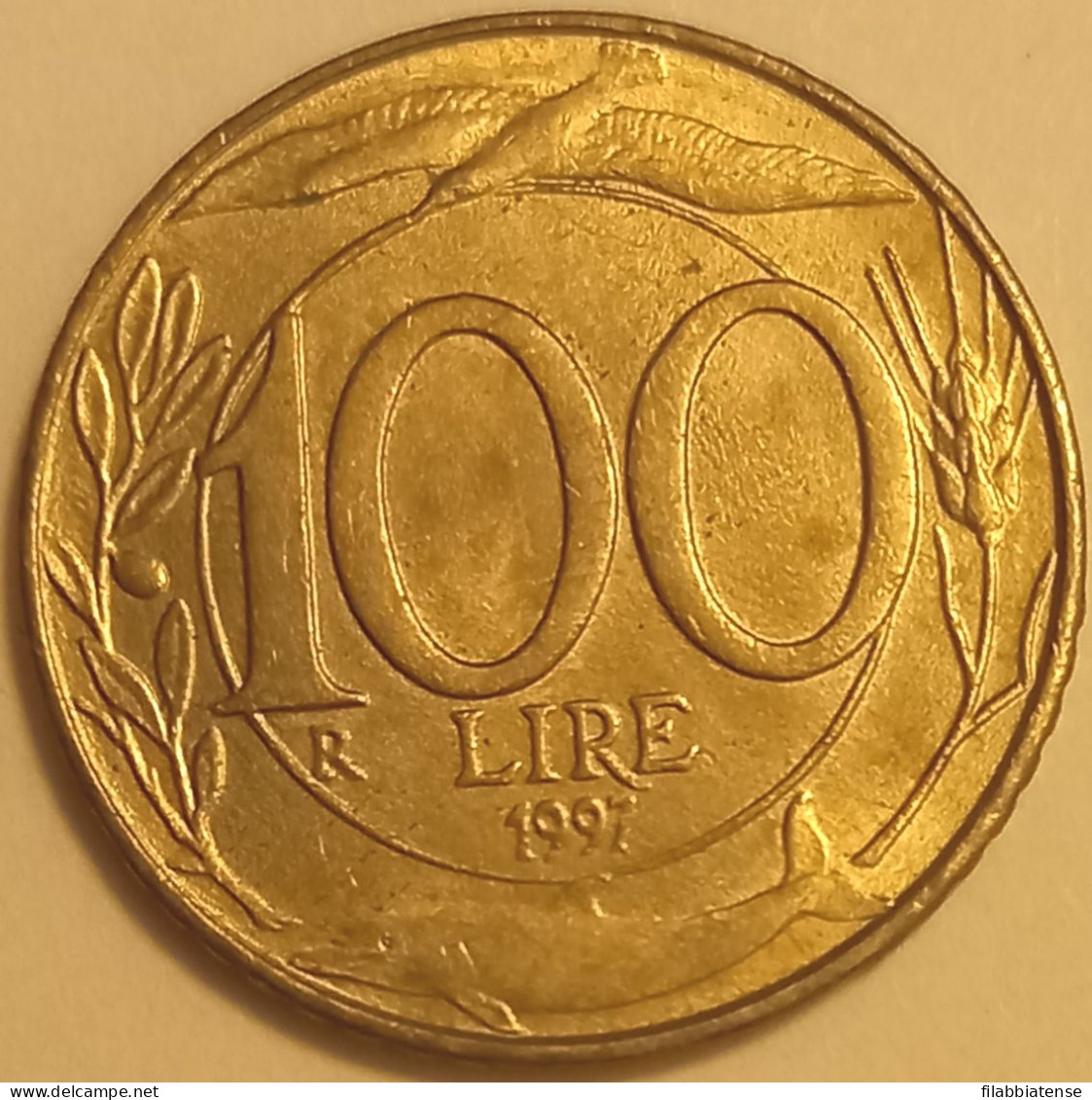 1997 - Italia 100 Lire     ------- - 100 Lire