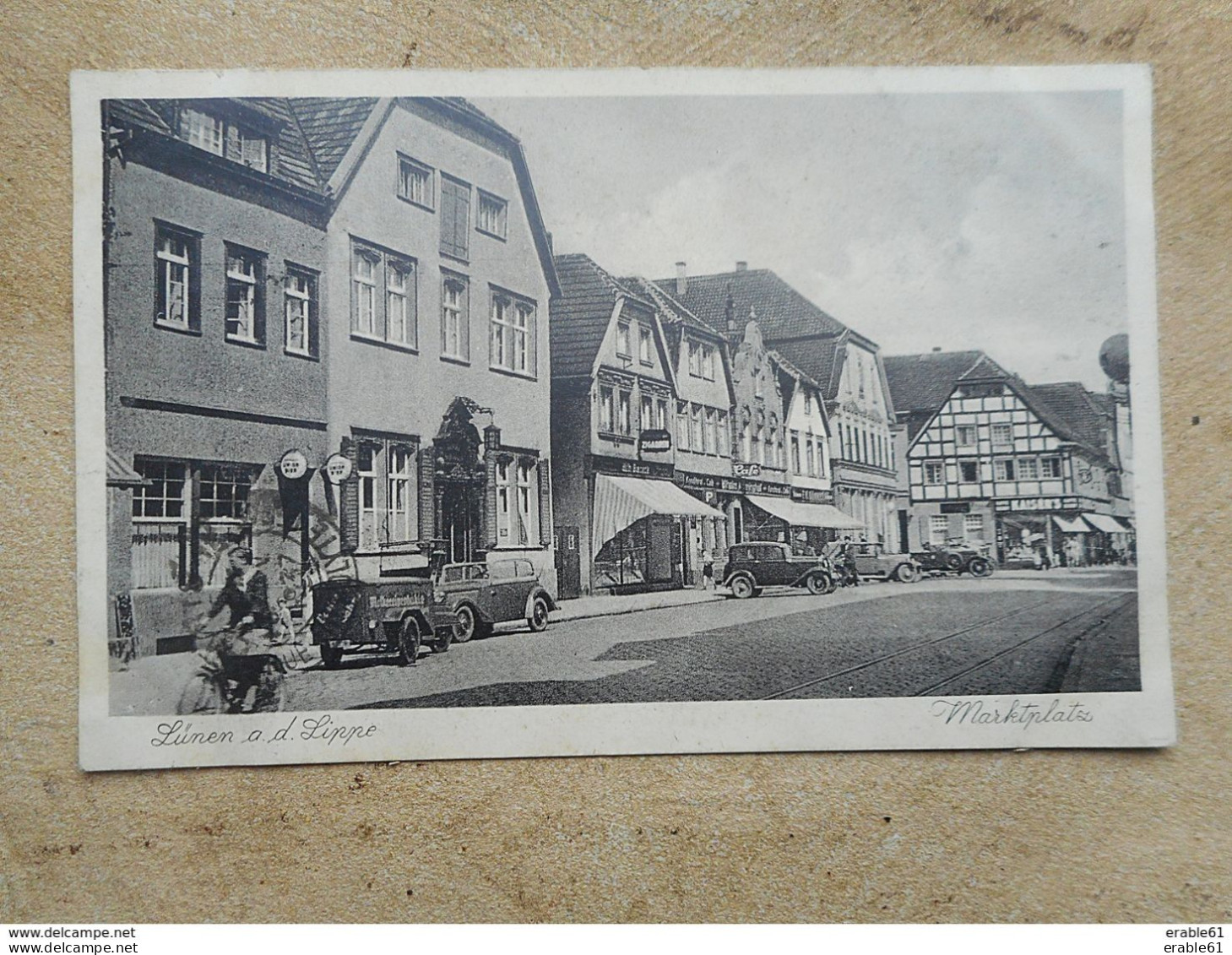 CPA LUNEN A D Lippe MARKTPLATZ - Lünen