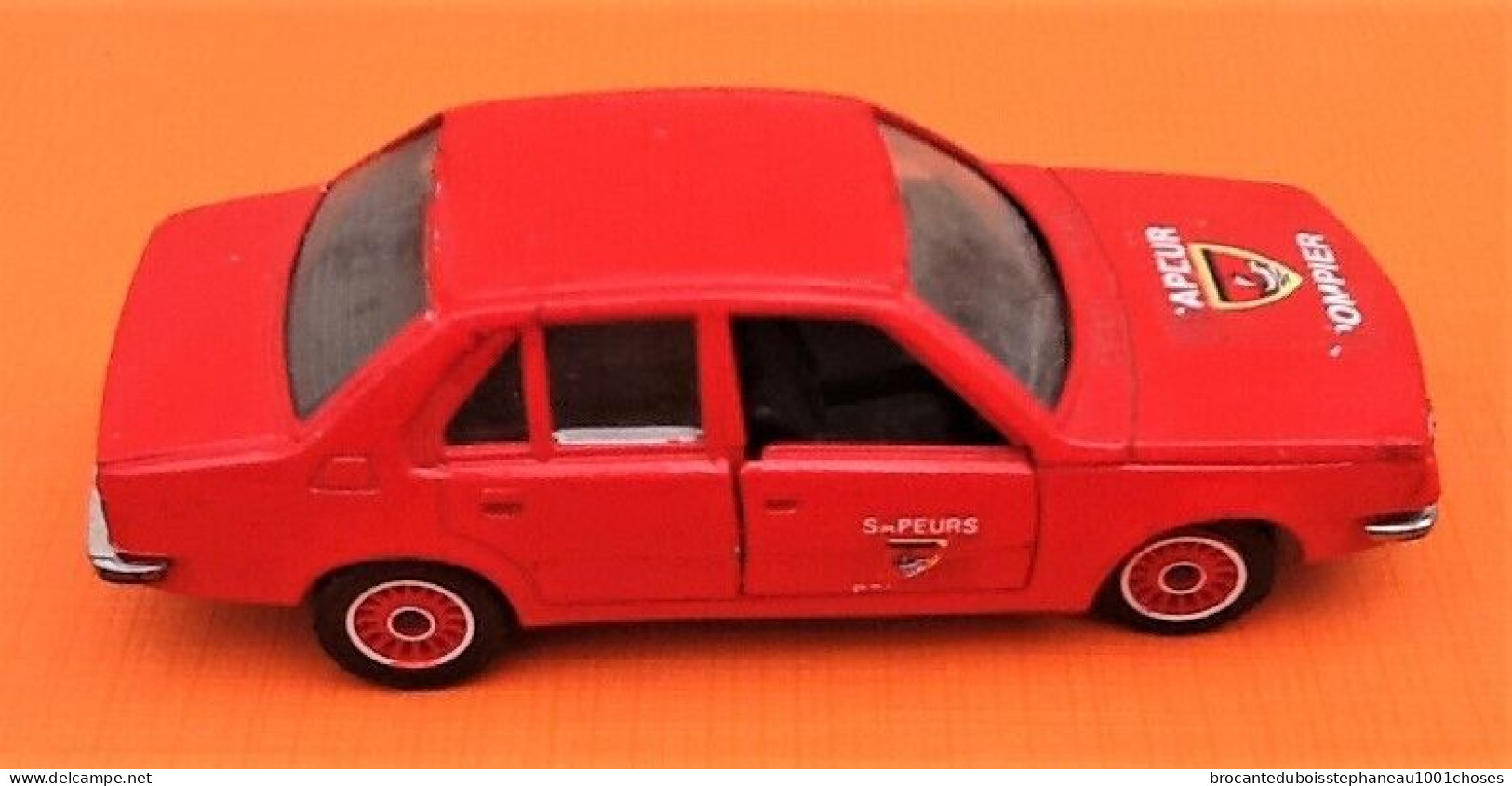 Voiture Miniature Renault 18 SapeurPompier (1982) Solido - Solido