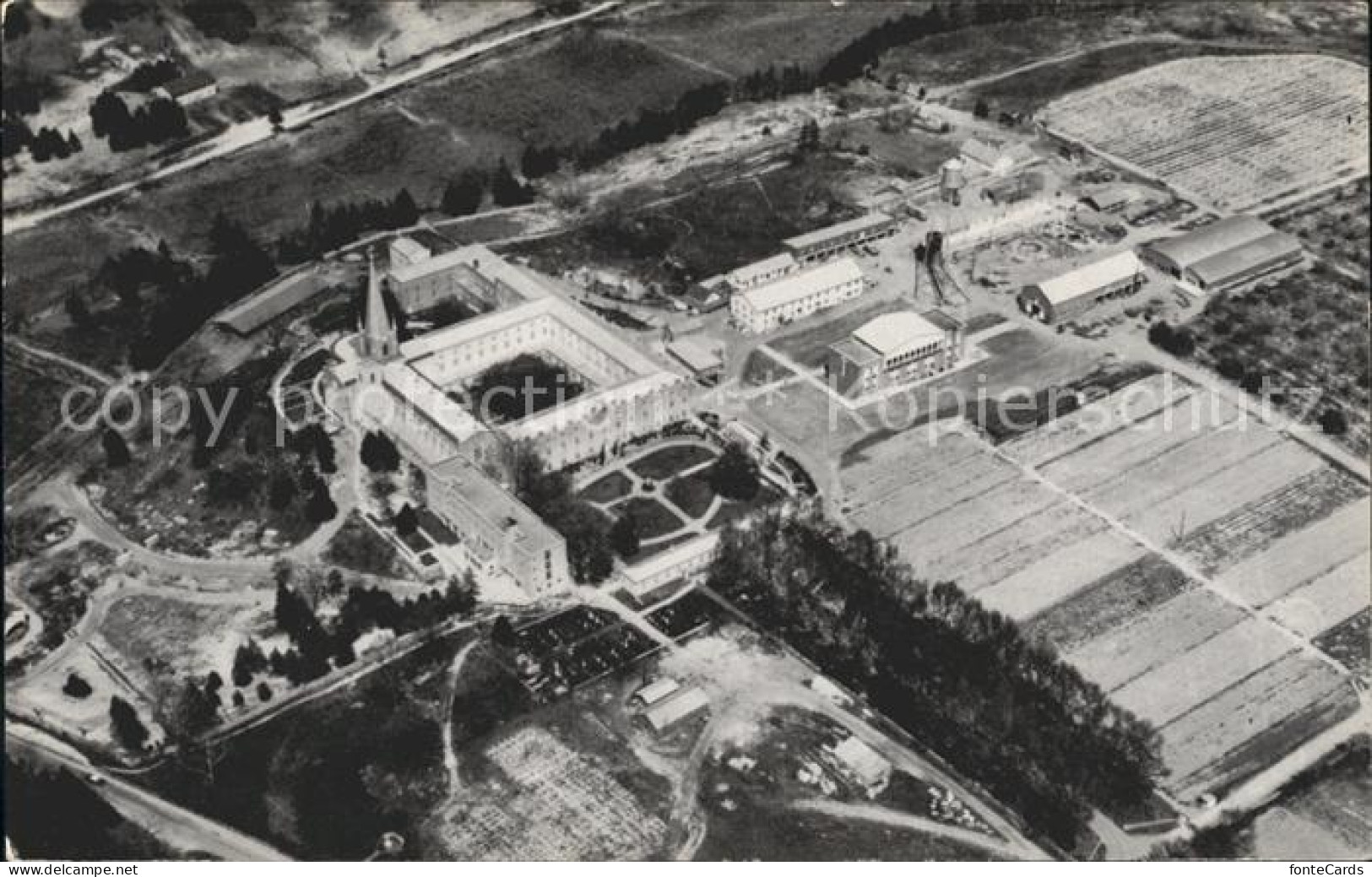 12069770 Bardstown Abbey Of Our Lady Of Gethsemani Monastery Aerial View - Autres & Non Classés