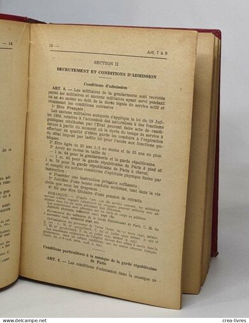 Encyclopédie Des Règlements En Usage Dans La Gendarmerie - Woordenboeken