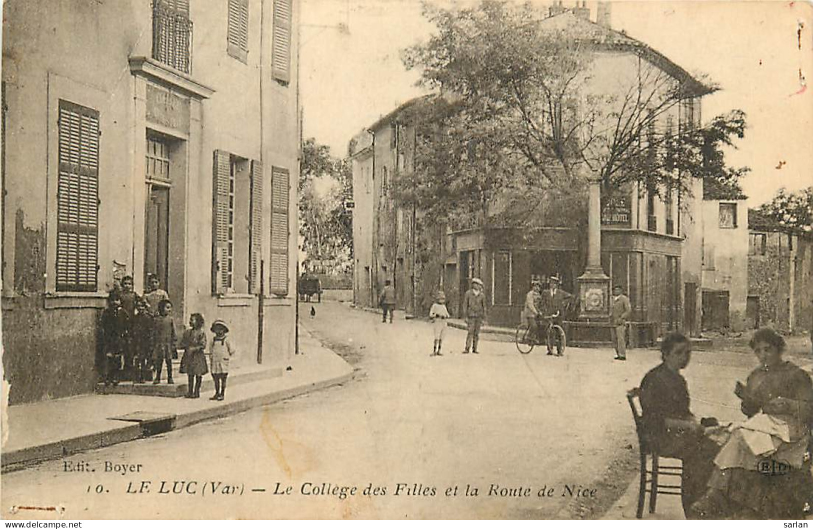 83  , LE LUC , College De Filles Et Route De Nice , * 236 77 - Le Luc