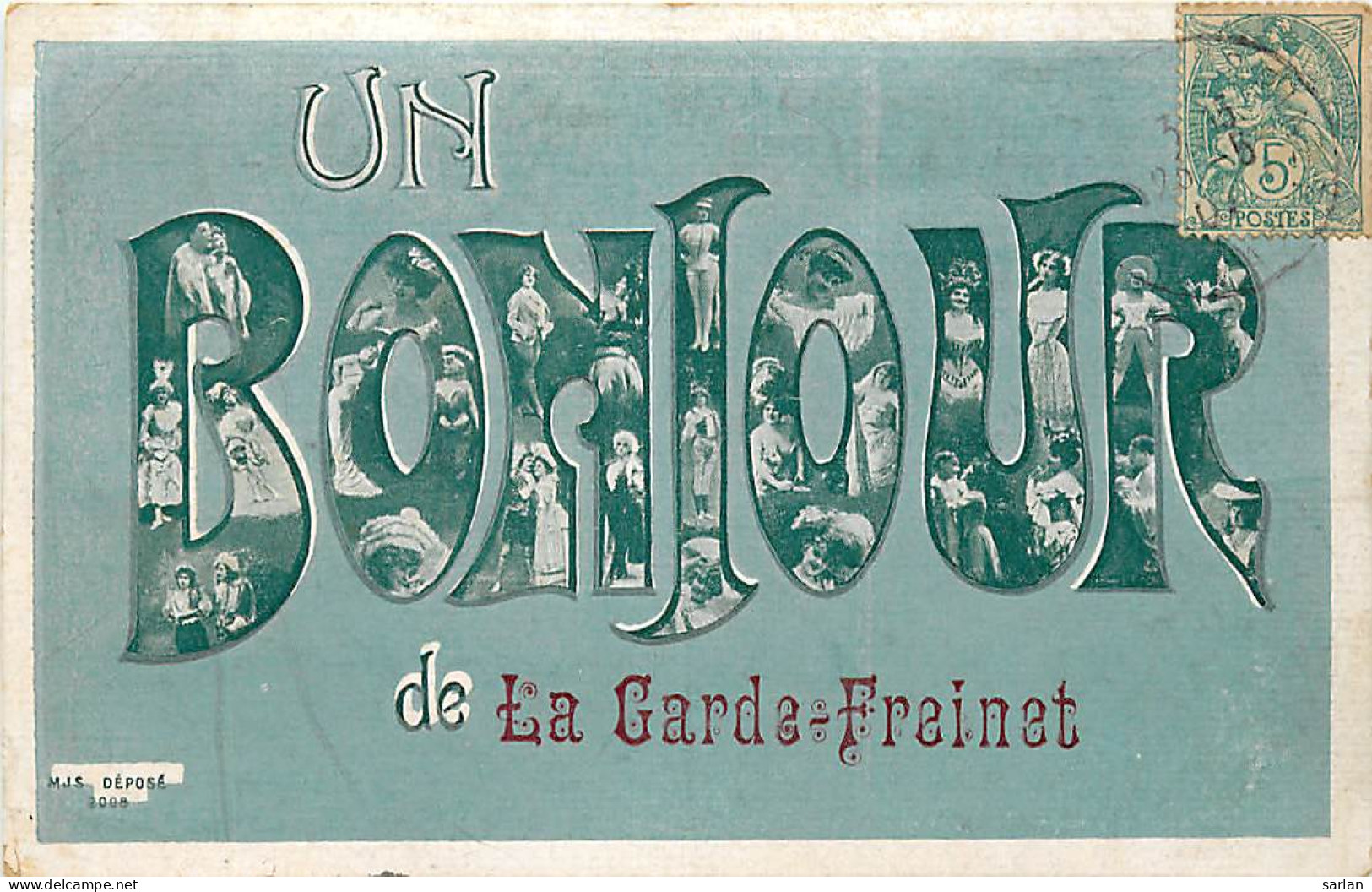 83 , LA GARDE FREINET , Un Bonjour , * 239 12 - La Garde Freinet