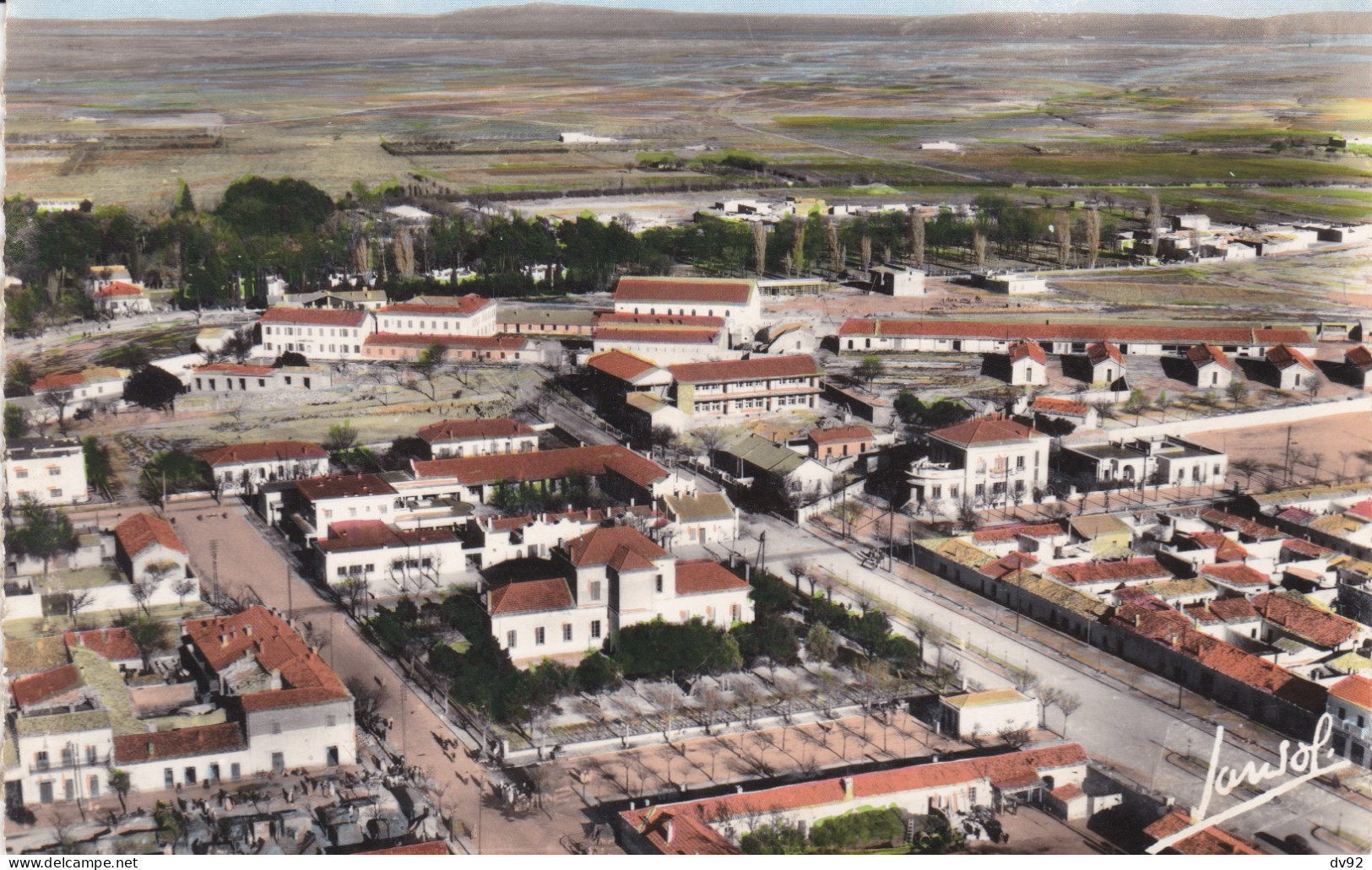 ALGERIE DJELFA VUE AERIENNE - Djelfa