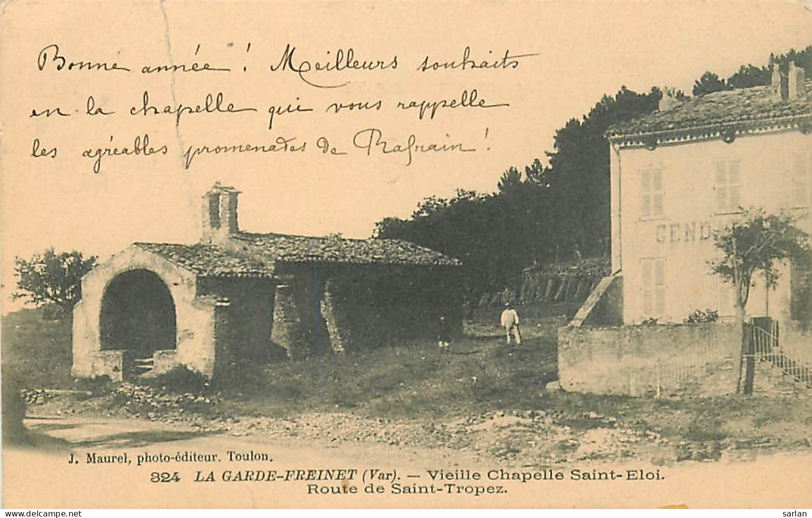 83 , LA GARDE FREINET , Chapelle St Eloi ( Gendarmerie ) , * 244 38 - La Garde Freinet