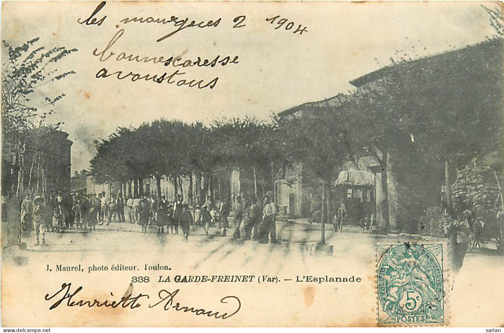 83 , LA GARDE FREINET , L'Esplanade , * 244 43 - La Garde Freinet