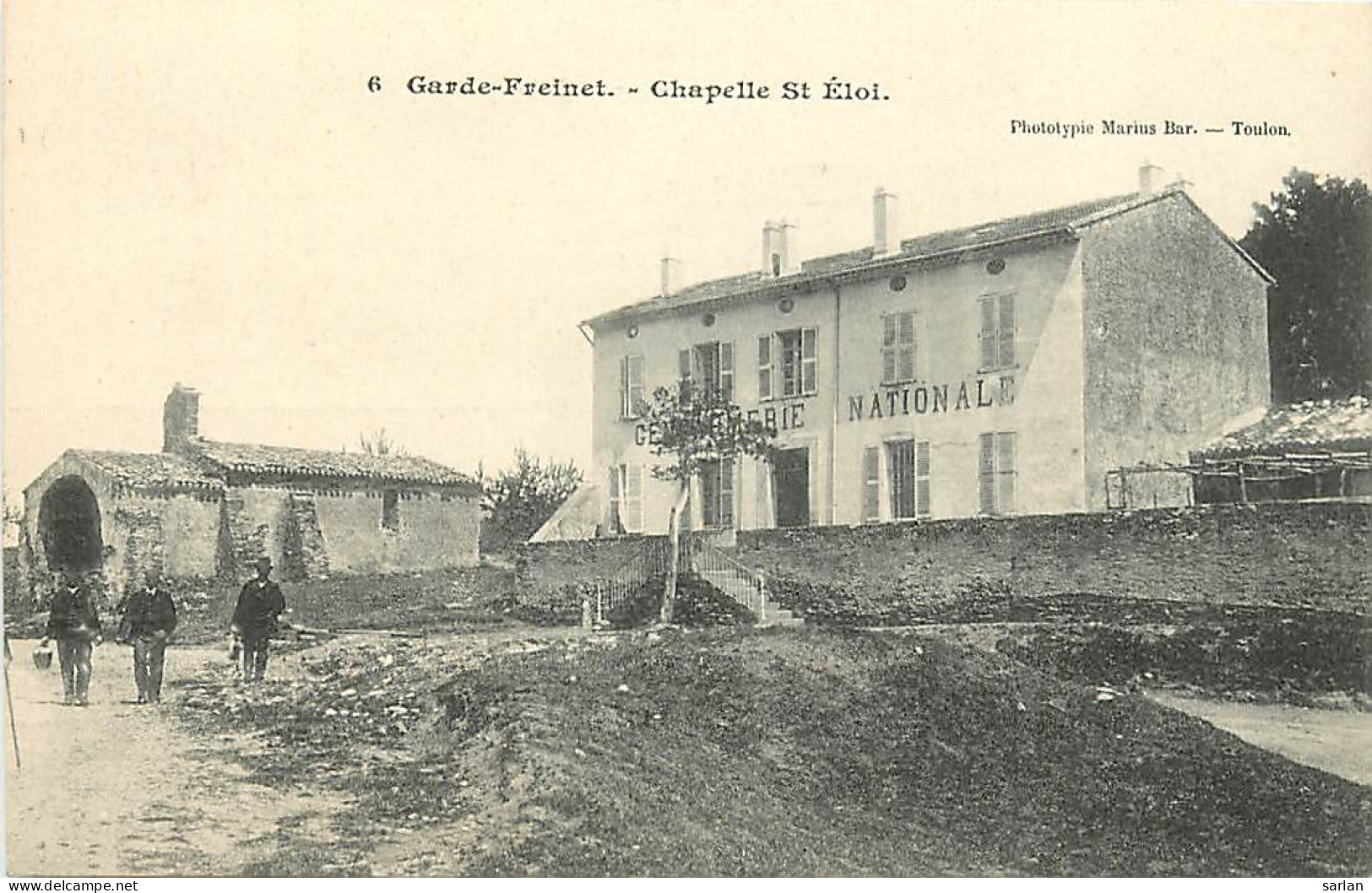 83 , LA GARDE FREINET , Chapelle St Eloi , Gendarmerie , * 244 75 - La Garde Freinet