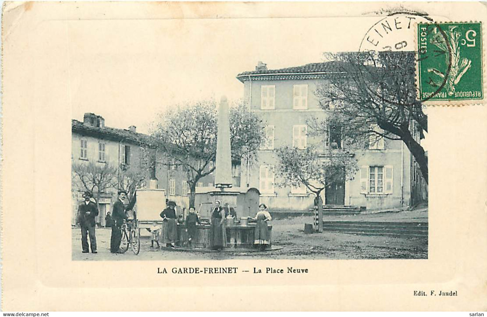 83 , LA GARDE FREINET , La Place Neuve ,  * 248 44 - La Garde Freinet