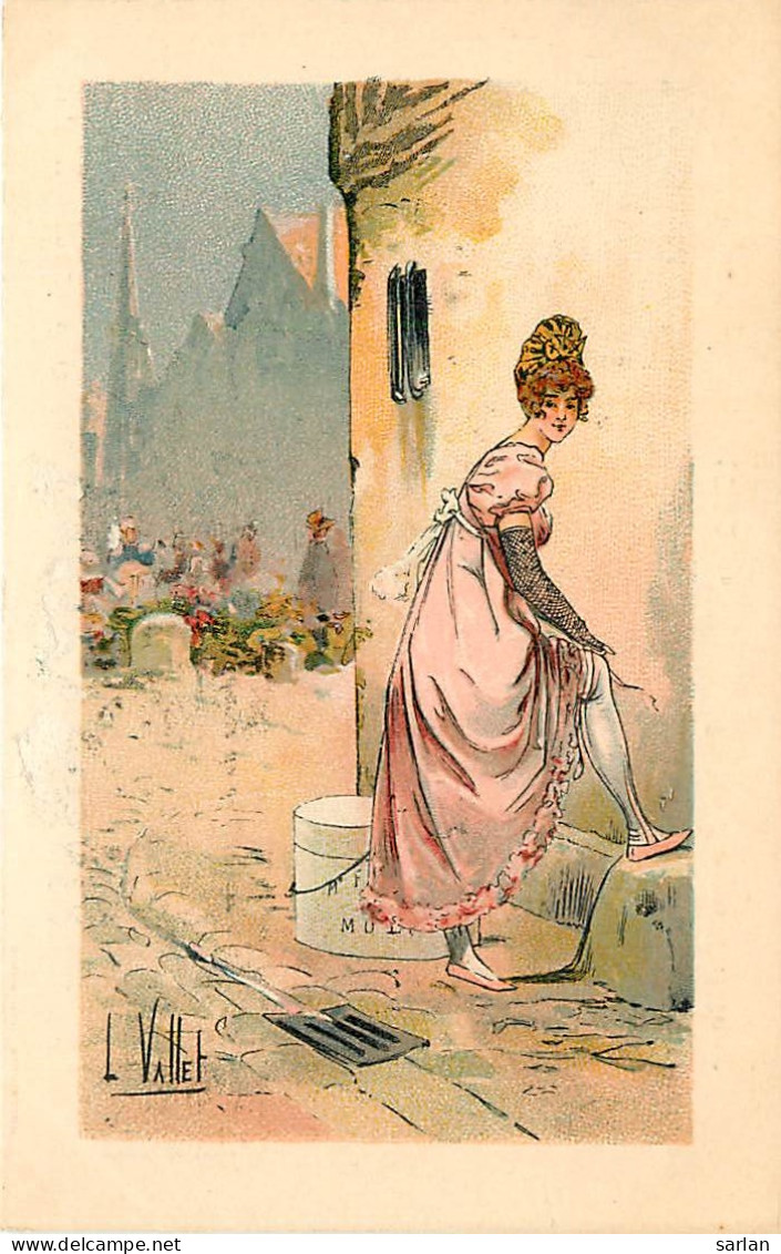 Illustration De L VALLET , Pub Tailleur A Montmartre , * 248 89 - Vallet, L.