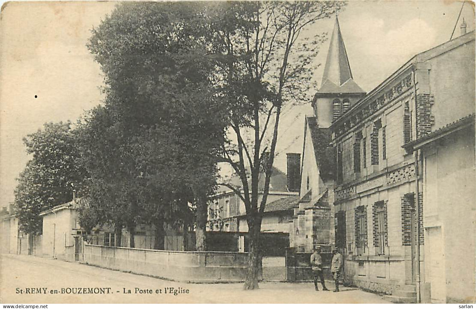 51 , ST REMY EN BOUZEMONT , Poste Et église , * 249 23 - Saint Remy En Bouzemont