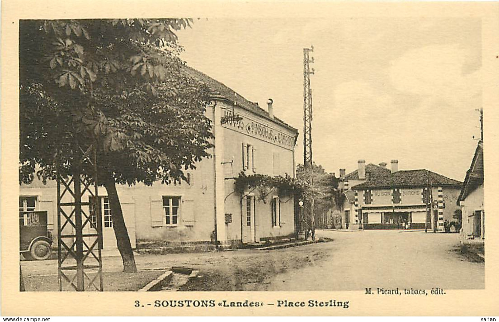 40 , SOUSTONS , Place Sterling , * 254 28 - Soustons